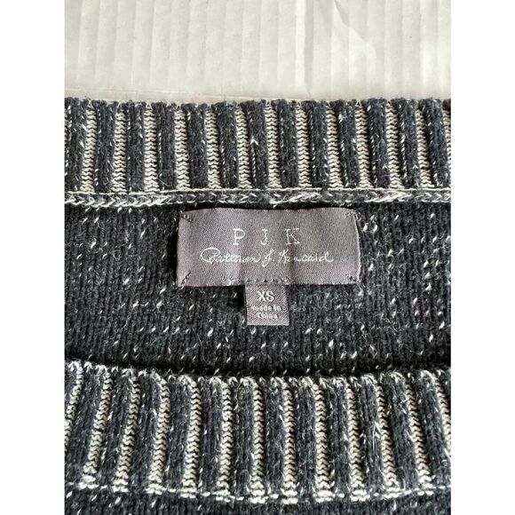 PJK Patterson J. Kincaid XS plaited high low sweater - Picture 9 of 10